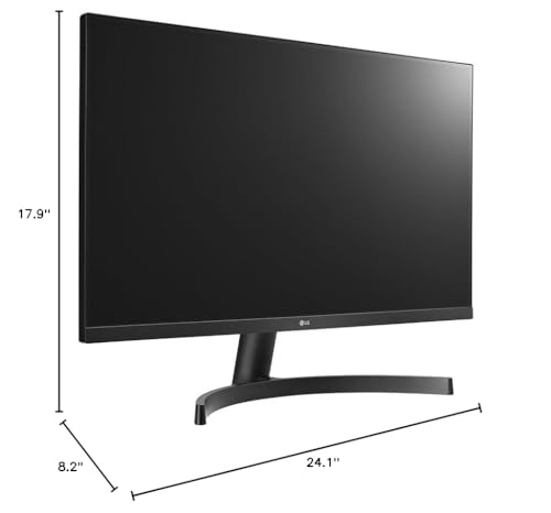 LG 24" MK600M-B Full HD IPS Monitor – FreeSync, Dual HDMI & Borderless Design