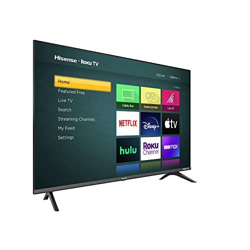 Hisense 32" H4 LED Roku Smart TV: Google Assistant, Alexa, Full HD, 2021 Model