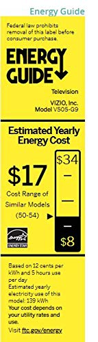 VIZIO V-Series 50” Class (49.5" Diag.) 4K HDR Smart TV