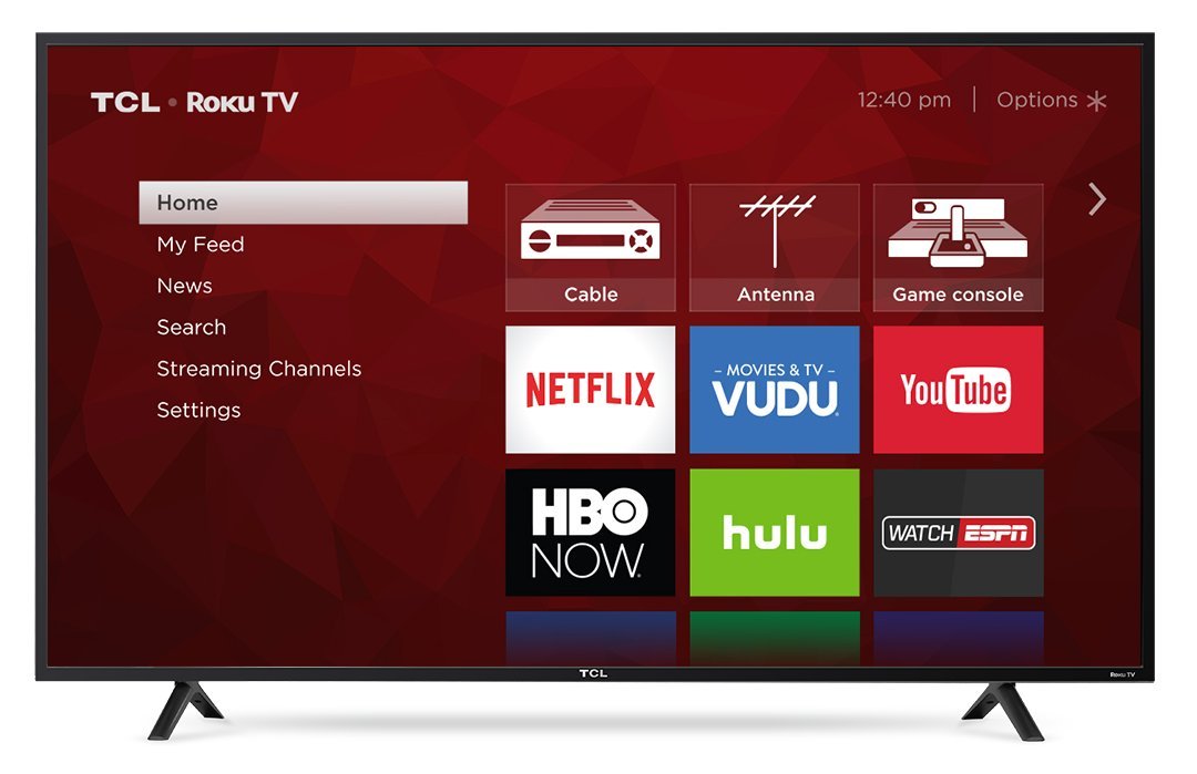 TCL 55" 4K UHD Smart TV | Roku, 2160p, LED Display