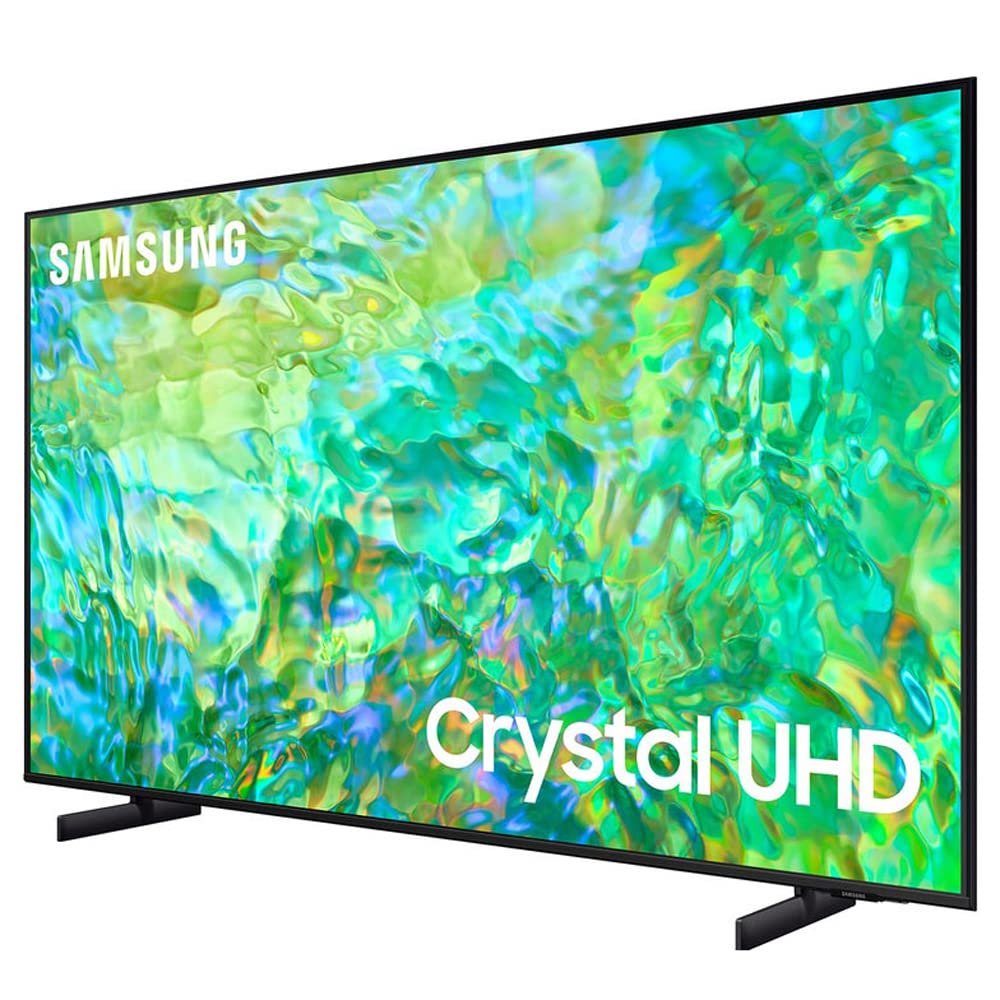 Samsung 55" UN55CU8000 Crystal UHD 4K Smart TV – Bundle with 2-Year CPS Protection (2023)