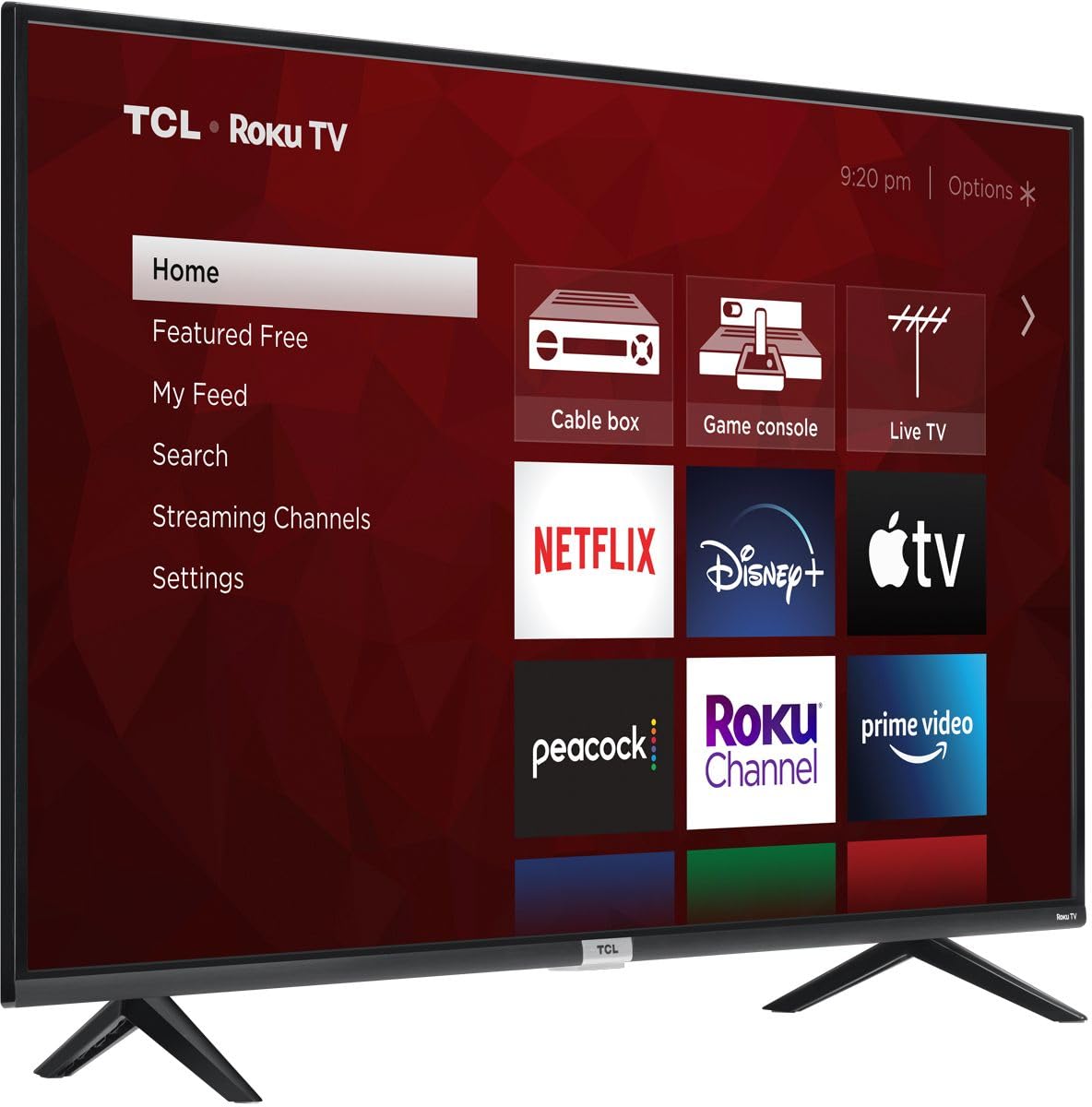 TCL 50" 4K UHD Smart TV | Roku, 2021 Model, 4K Resolution