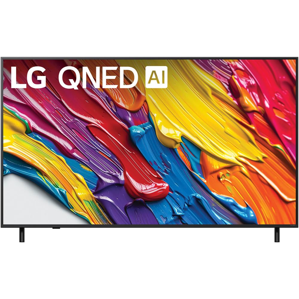 LG 43" QNED82A 4K QNED AI Smart TV – Bundle with 26-Month CPS Protection & Accessories (2025)
