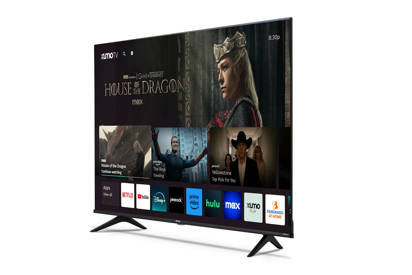 Hisense 65" Class A6 Series LED 4K UHD Smart Xumo TV - Dolby Vision HDR and HDR10 - Advanced Voice Remote 65A6HX (Renewed)