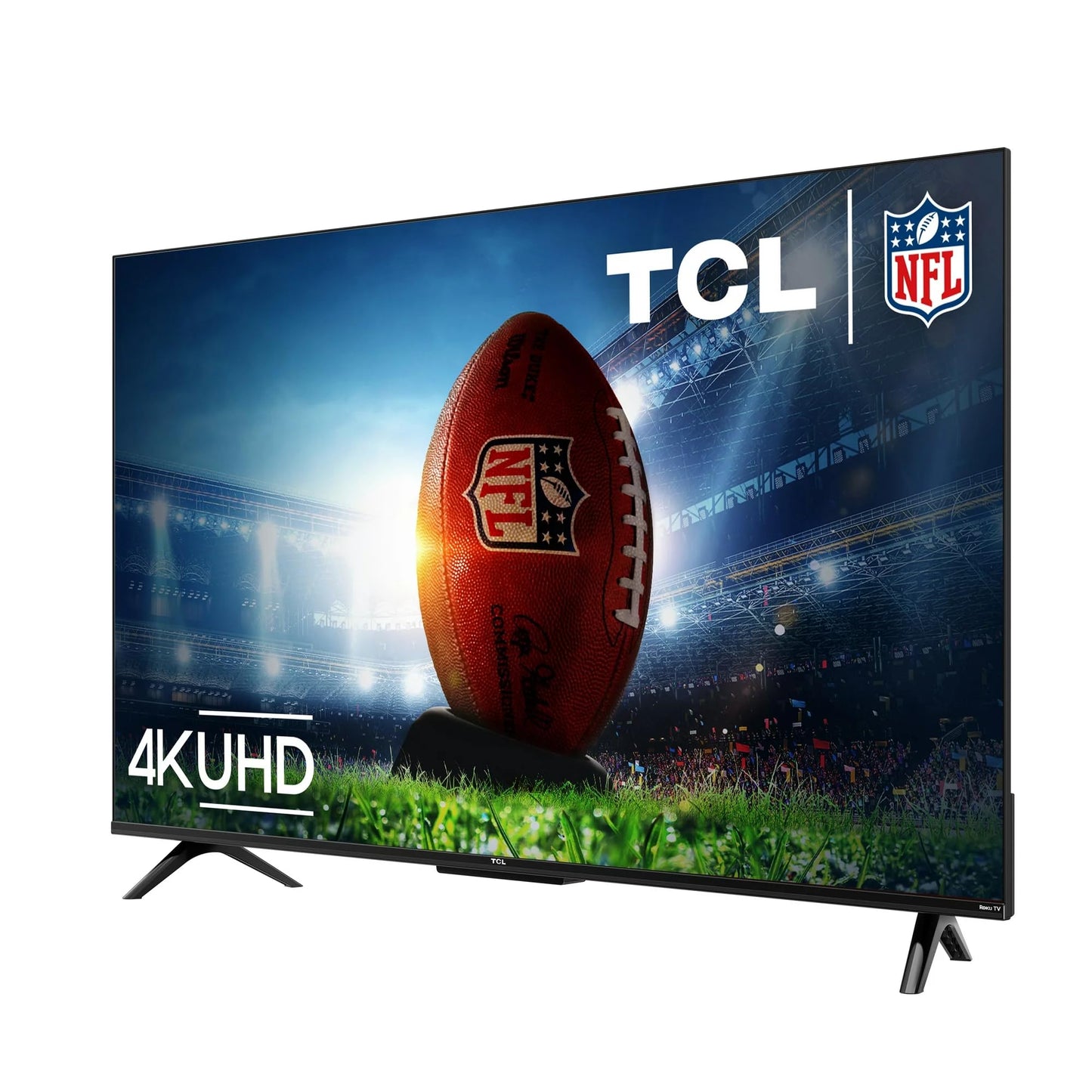 Renewed TCL 43" 4K UHD Smart TV | Roku, HDR, Voice Assist