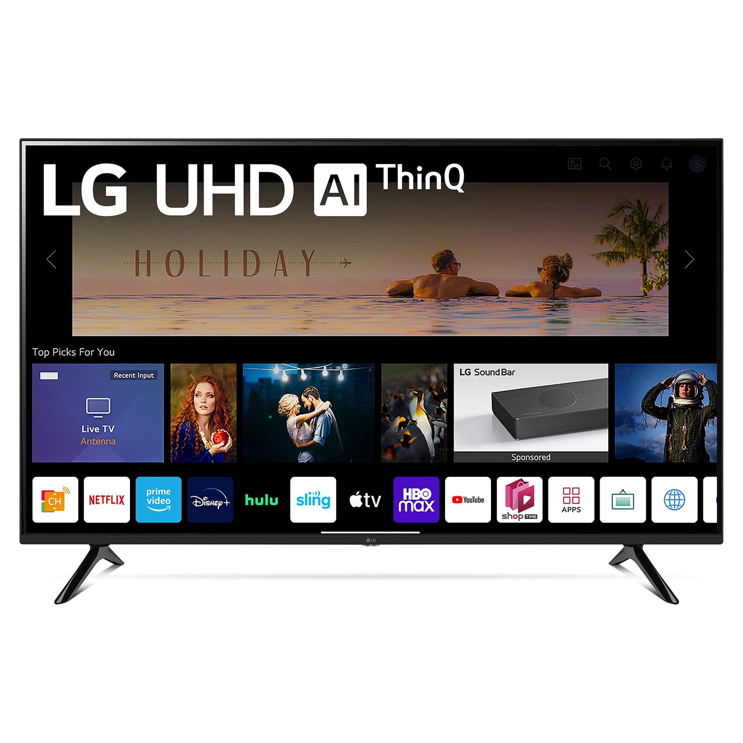 LG 55" 4K Smart TV: AI-Powered, Cloud Gaming Ready | 2022