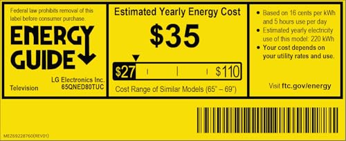 LG 65" QNED80T 4K LED Smart TV – AI-Powered, Magic Remote & Alexa Built-In (2024)