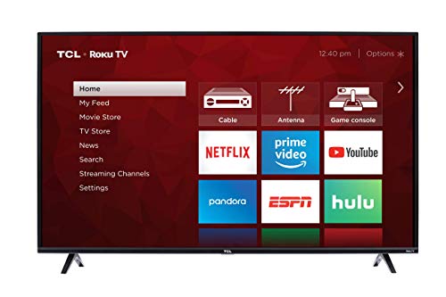 TCL 55" 4K UHD Smart TV | Roku, 2019 Model, LED Display