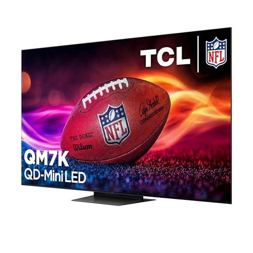 TCL 65" QM7K QD-Mini LED 4K TV | 144Hz, B&O Audio, Google TV (2025)