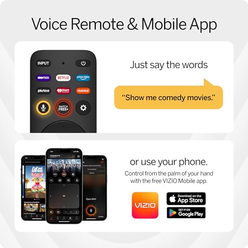 VIZIO 55-inch V-Series 4K LED HDR Smart TV w/Dolby Vision, WiFi 6E, Bluetooth Headphone Capable, Gaming Engine & Alexa Compatibility, V555M-K01, 2023 Model