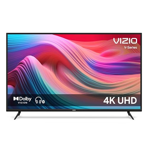 VIZIO 65-Inch V-Series 4K UHD LED Smart TV with Voice Remote, Dolby Vision, HDR10+, Alexa Compatibility, V655-J09, 2022 Model