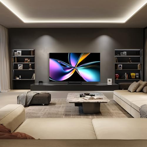 Hisense 85" Class U7 Mini-LED ULED 4K UHD Google Smart TV (85U75QG, 2025 Model) - QLED, Native 165Hz, VRR 288, Up to 3000 Nits, HDR10+, Dolby Vision IQ · Atmos, IMAX Enhanced, 2.1.2 Ch Surround