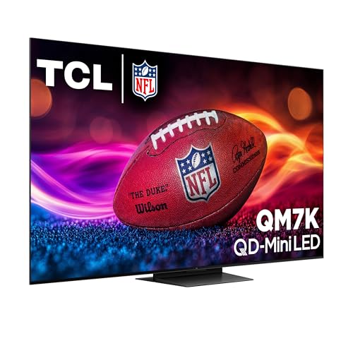 TCL 55" QM7K QD-Mini LED 4K TV | 144Hz, B&O Audio, Google TV (2025)