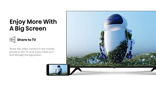 Hisense 32" A4 Series HD Smart Android TV – DTS Virtual X, Game/Sports Modes, Chromecast & Alexa (2022)