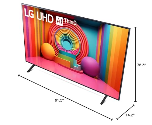 LG 75" UT75 4K LED Smart TV – AI, Flat Screen & Alexa Built-In (2024)