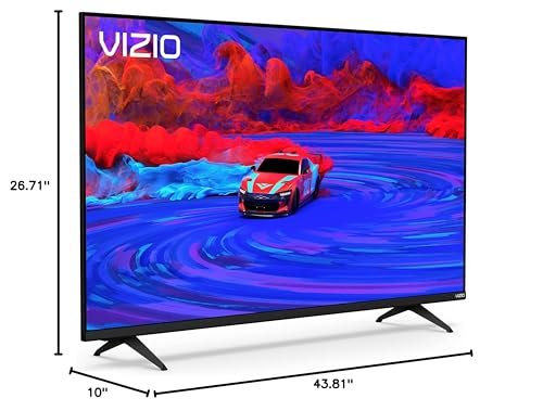 VIZIO 50-Inch M-Series 4K QLED HDR Smart TV with Voice Remote, Dolby Vision, HDR10+, Alexa Compatibility, VRR with AMD FreeSync, M50Q6-J01, 2022 Model