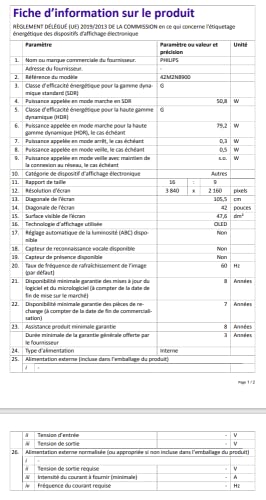 Philips 42" 42M2N8900 OLED Monitor, 106.6cm, W128229843