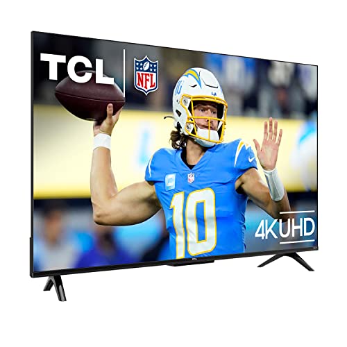 TCL 43" S4 4K Smart TV | Roku, Dolby Vision/Atmos, 2023 Model
