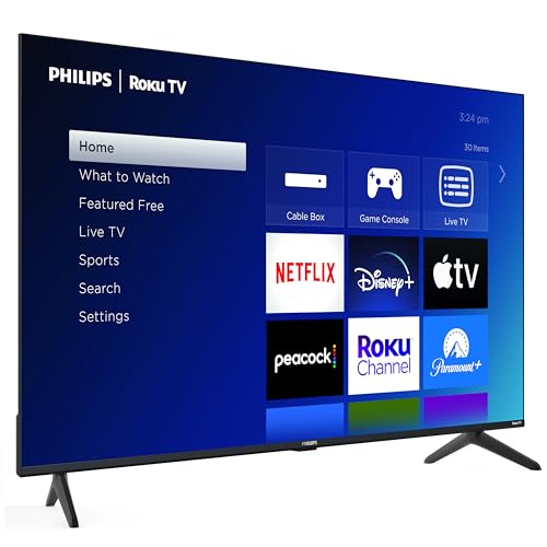 Philips 32" 1080p FHD Roku Smart LED TV, 32PFL6573/F7