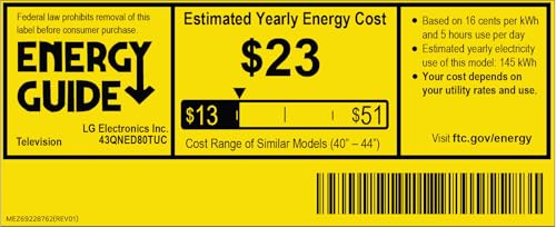 LG 43" QNED80T 4K LED Smart TV – AI-Powered, Magic Remote & Alexa Built-In (2024)