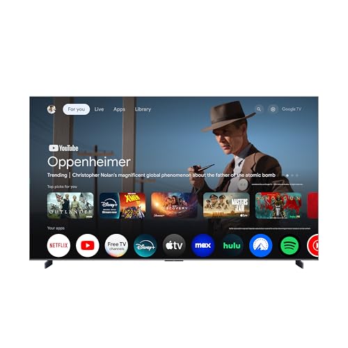 TCL 98" QM8K QD-Mini LED 4K TV | 144Hz, 288Hz VRR, Google TV (2025)