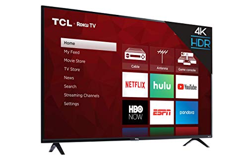 TCL 55" 4K UHD Smart TV | Roku, 2019 Model, LED Display