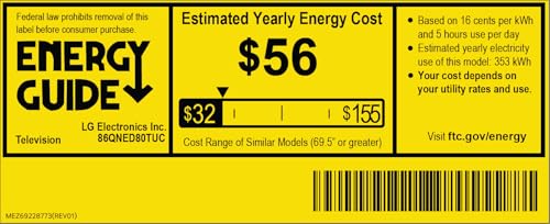 LG 86" QNED80T 4K LED Smart TV – AI-Powered, Magic Remote & Alexa Built-In (2024)