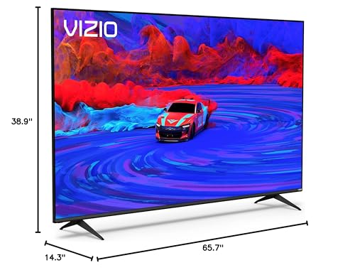 VIZIO 75-Inch M-Series 4K QLED HDR Smart TV with Voice Remote, Dolby Vision, HDR10+, Alexa Compatibility, VRR with AMD FreeSync, M75Q6-J03, 2022 Model
