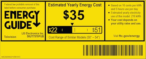 LG 65" UT75 4K Smart TV w/ Alexa Built-in & AI Processor (2024)