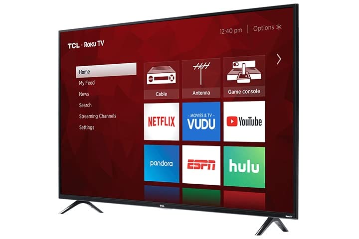 TCL 55" 4K UHD Smart TV | Roku, HDR, 4-Series