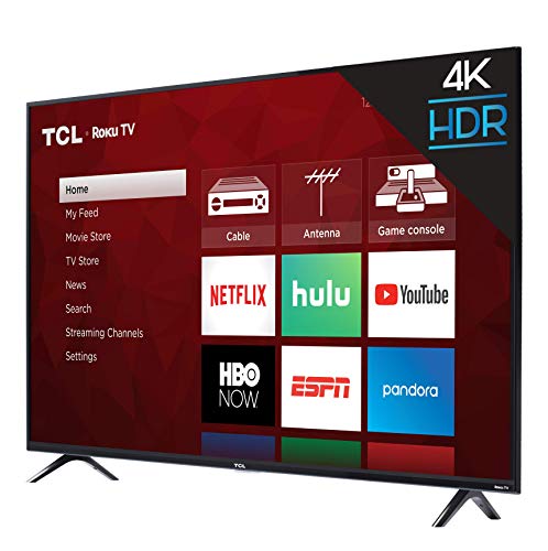 TCL 55" 4K UHD Smart TV | Roku, 2019 Model, LED Display