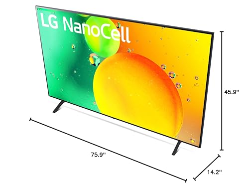 LG 86" Nano75 4K Smart TV w/ Alexa Built-in | 4K UHD