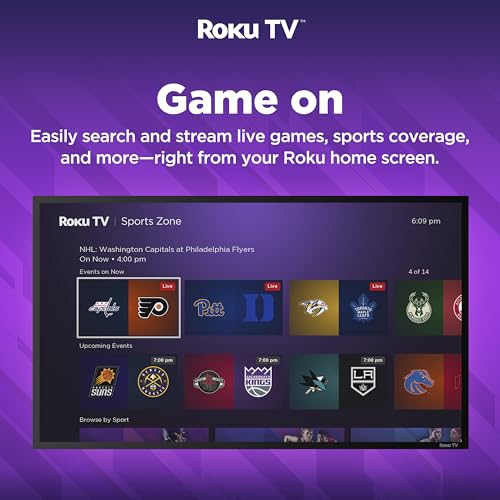 Hisense 40-Inch Class A4 Series FHD 1080p Smart Roku TV with Alexa Compatibility (40A4NR) - Dolby Audio, Slim Bezel Design, Google Assistant