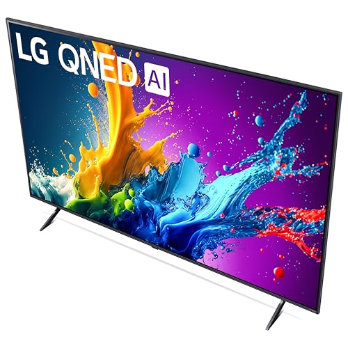 LG 65" QNED80T 4K LED Smart TV – AI-Powered, Magic Remote & Alexa Built-In (2024)