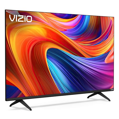 VIZIO 43-inch 4K UHD LED Smart TV w/Dolby Vision HDR, WiFi 6, Bluetooth Headphone Capable, Apple AirPlay, Google Cast Built-in (V4K43M-08, New)