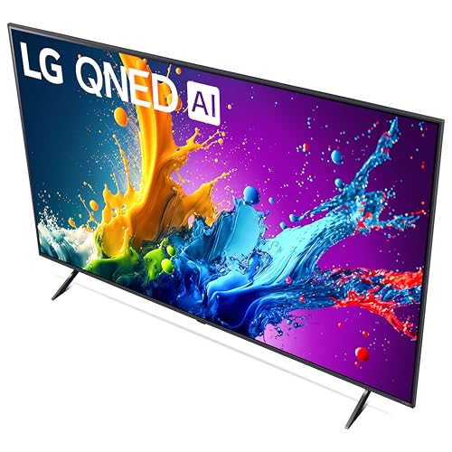 LG 75" QNED80T 4K LED Smart TV – AI-Powered, Magic Remote & Alexa Built-In (2024)