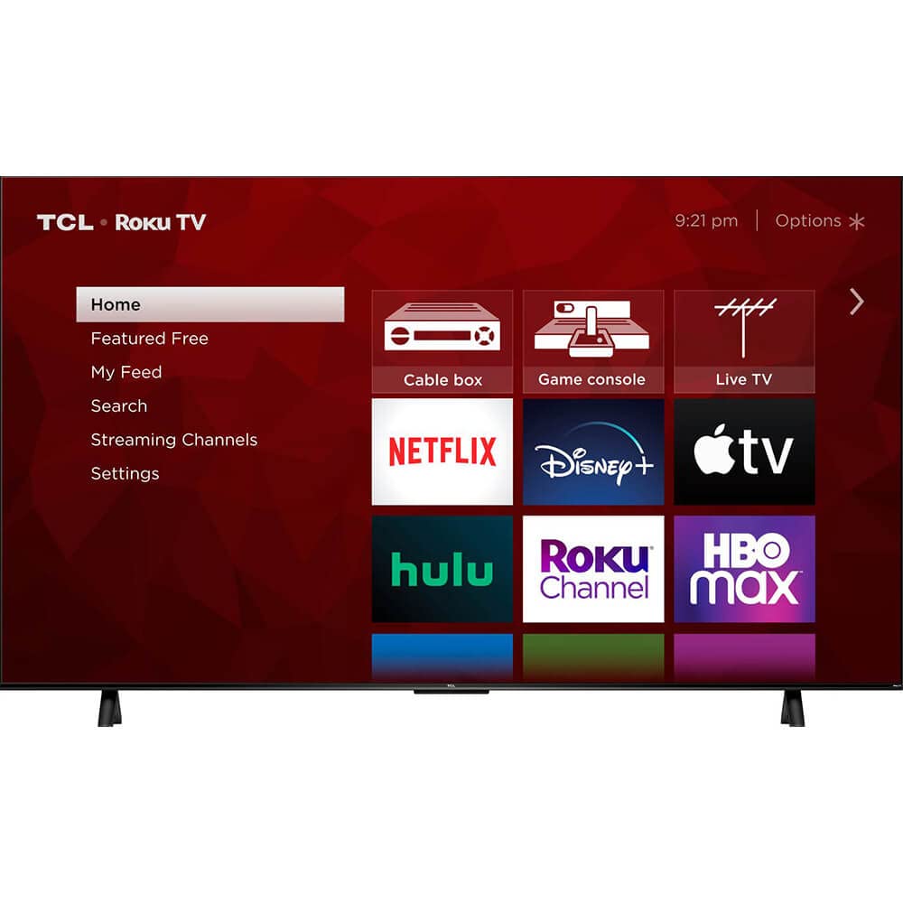 TCL 85" 4K UHD Smart TV | Roku, HDR, 4-Series