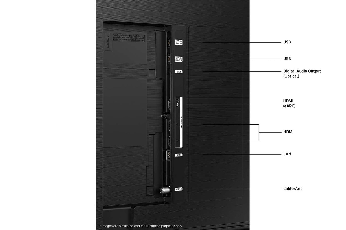 Samsung 85" DU8000 Crystal UHD 4K Smart TV – HDR, OTS Lite, 120Hz, Gaming Hub & Alexa (2024)