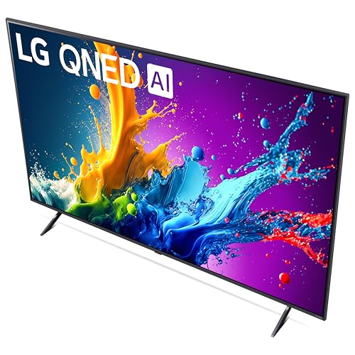 LG 55" QNED80T 4K LED Smart TV – AI-Powered, Magic Remote & Alexa Built-In (2024)