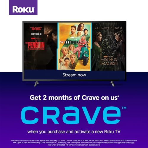 Philips 32" 1080p FHD Roku Smart LED TV, 32PFL6573/F7