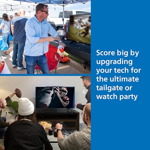 Philips Hover Amplified HD TV Antenna, Long Range, 4K, VHF/UHF