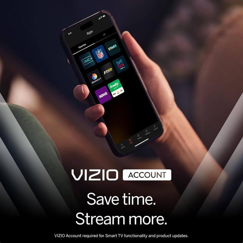 Vizio D32F-G D-Series 32-inch Class 1080p LED LCD Smart Full-Array LED LCD TV (2019 Model) (Renewed)