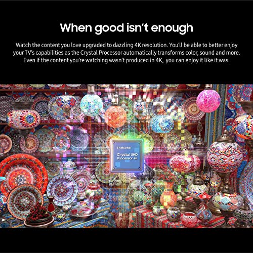 Samsung 43" CU8000 Crystal UHD 4K Smart TV – PurColor, OTS Lite, Q-Symphony & Alexa (2023)