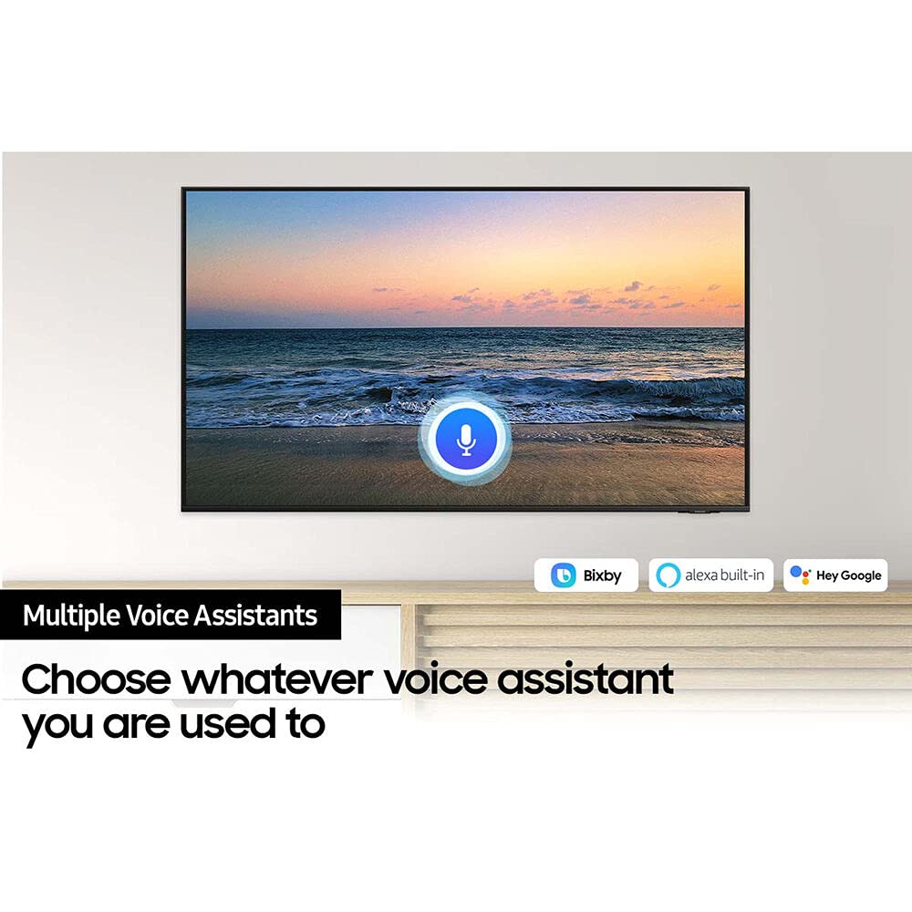 Samsung 50" UN50AU8000FXZA Crystal 4K UHD Smart LED TV – Bundle with 1-Year CPS Protection