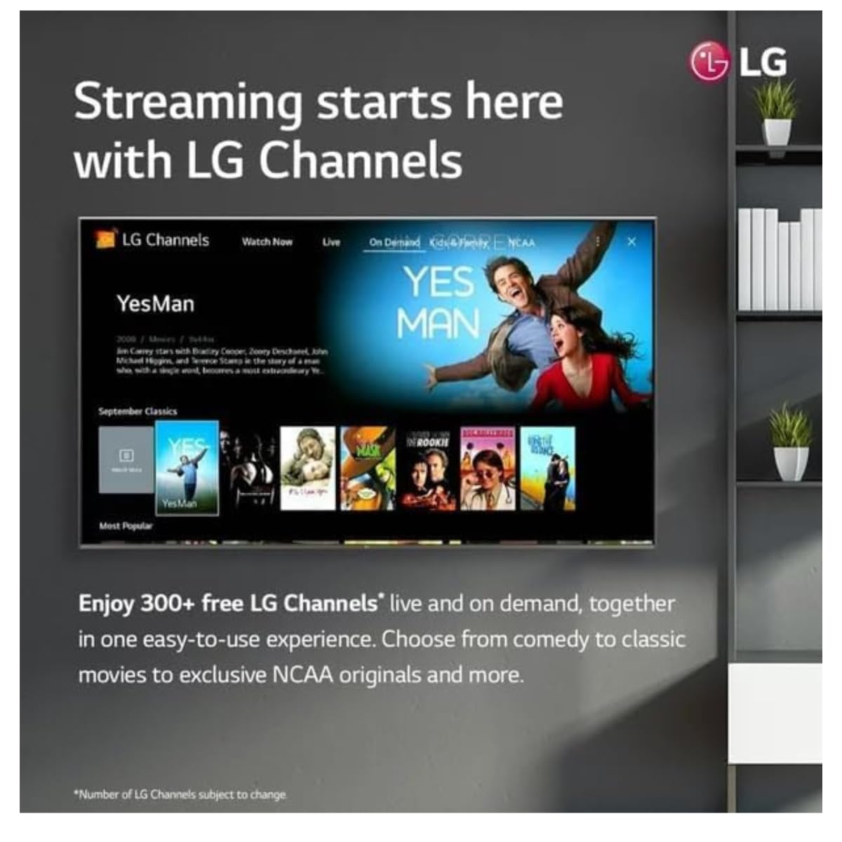 Renewed LG 55" 4K Smart TV w/ a5 AI Processor & Game Optimizer