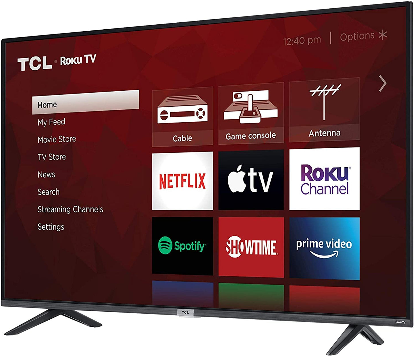 Renewed TCL 55" 4K UHD Smart TV | Roku, HDR, 60Hz Refresh