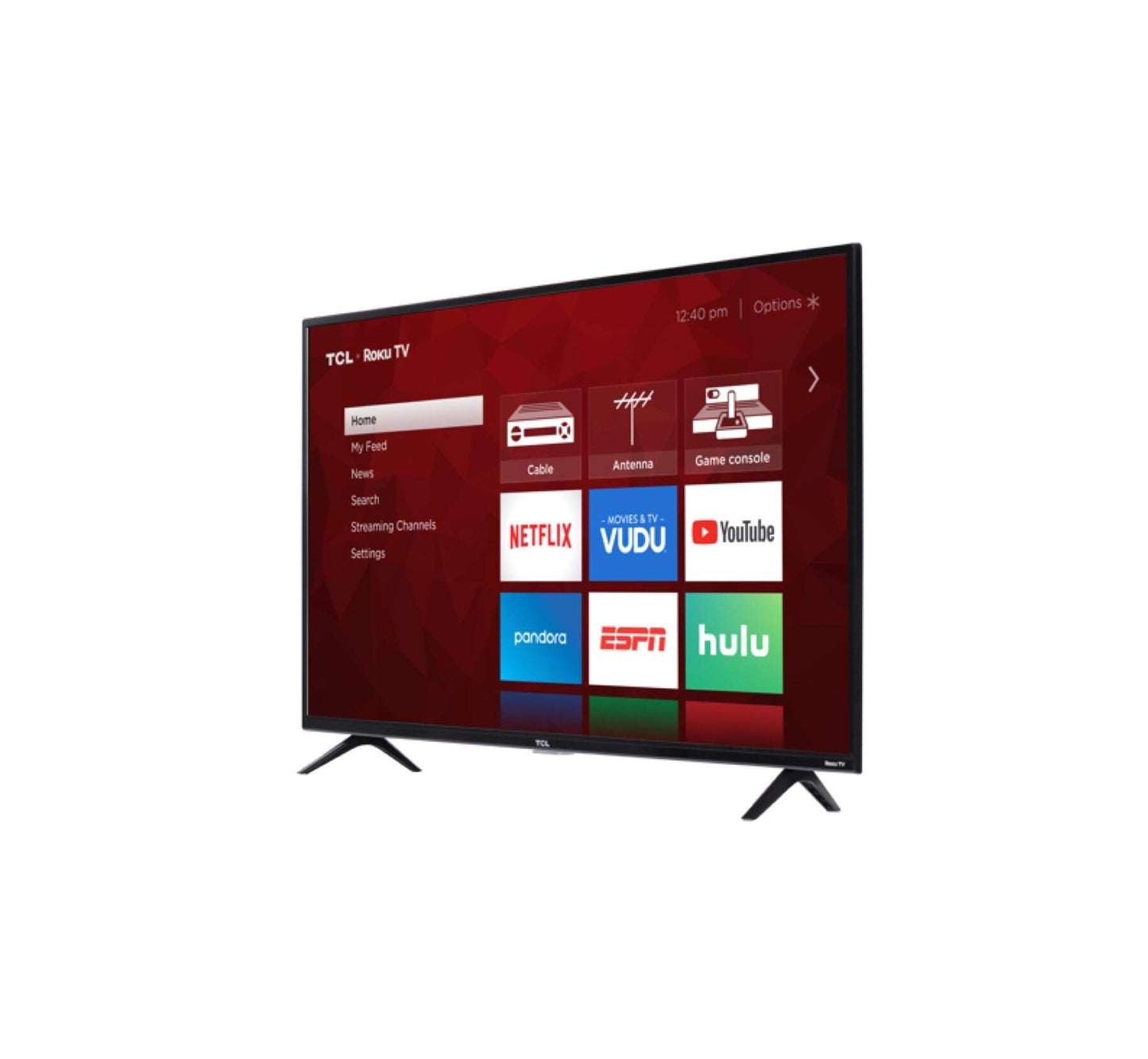 TCL 43" 4K UHD Smart TV | Roku, 2018 Model, LED Display