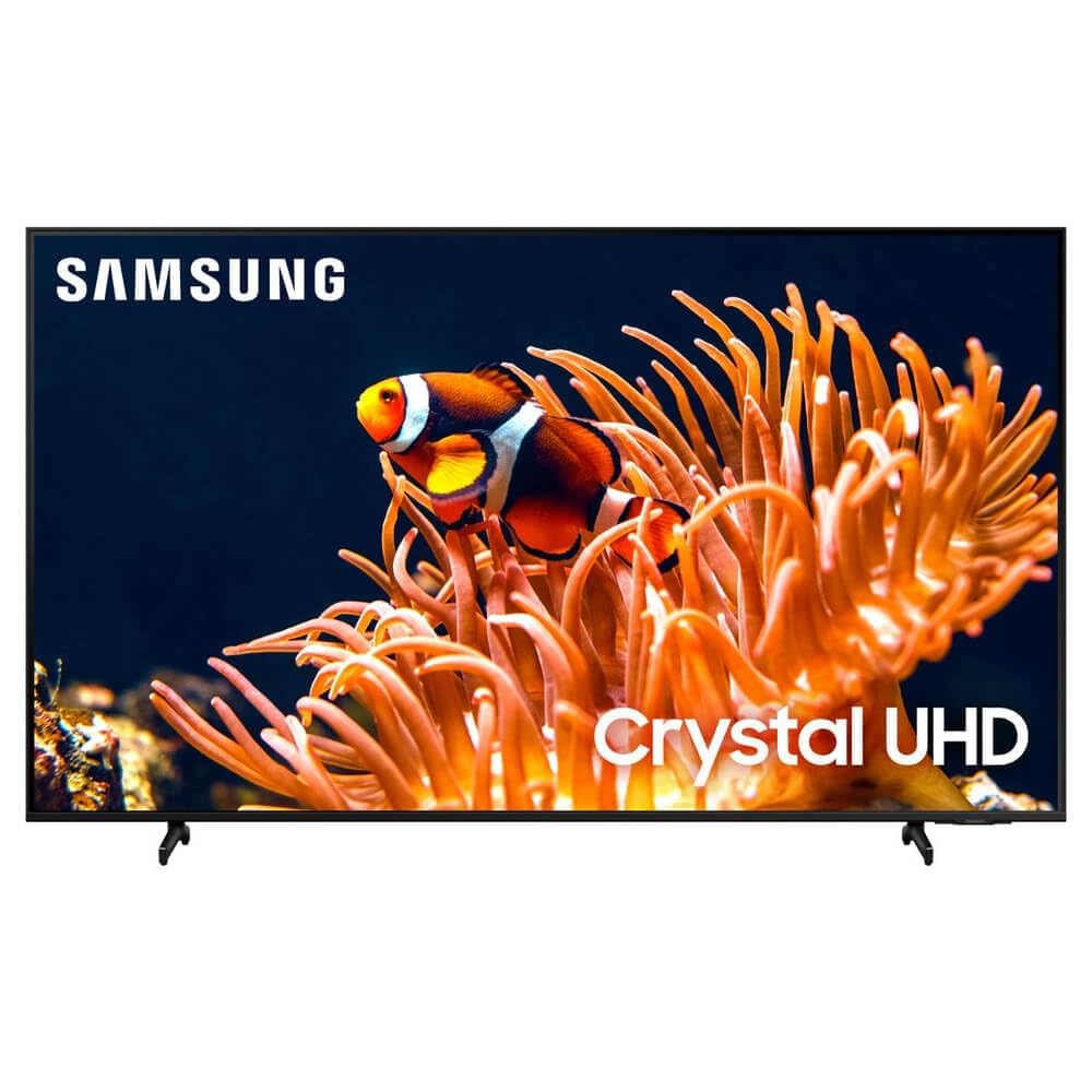 Samsung 75-Inch Class 4K Crystal UHD DU8000 Series HDR Smart TV w/Object Tracking Sound Lite, Motion Xcelerator, Ultra Slim Design, Gaming Hub, Alexa Built-in (UN75DU8000, 2024 Model)