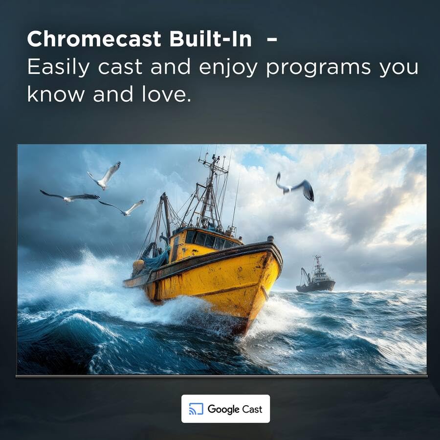 TCL 40" QLED FHD TV Bundle: Google TV, HDR10 & Protection Plan