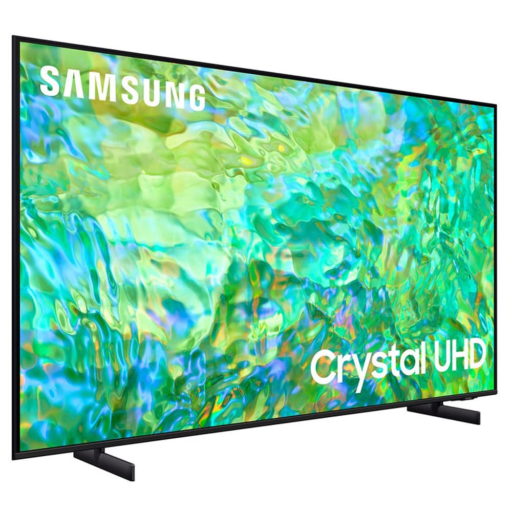 Samsung 55" UN55CU8000 Crystal UHD 4K Smart TV – Bundle with 2-Year CPS Protection (2023)